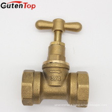 GUTENTOP High Quality 200Psi Stopcock Brass Stop Valve For Water Oil Use